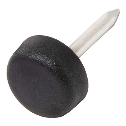 Adsamm® / 16 x Glides in plastic with nail | Ø 0,39'' (Ø 10... - Maison & Cuisine en promo à 2.79€