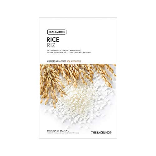 The Face Shop - Real Nature - Rice Face Mask Sheet... - Sports & Fitness en promo à 2.09€