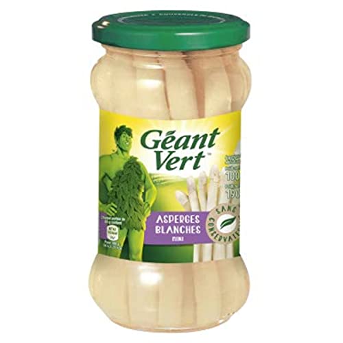 Géant Vert Asperges blanches miniatures - Le bocal de 110g... - Sports & Fitness Amazon France à 3.35€