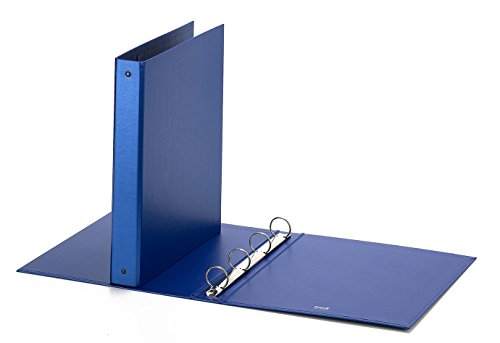 Favorit Classeur à quatre anneaux ronds format 22x30cm bleu... en promo à 4,13€ (-50%) sur Amazon FR