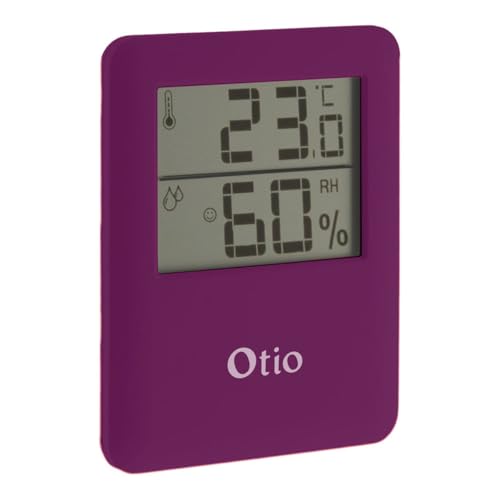 Thermomètre hygromètre magnétique LCD - violet - Otio en promo à 10€ (-41%) sur Amazon FR