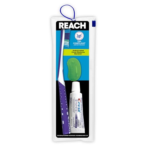 Reach Kit de Voyage Brosse à dents - Santé & Bien-être Amazon France à 5.11€