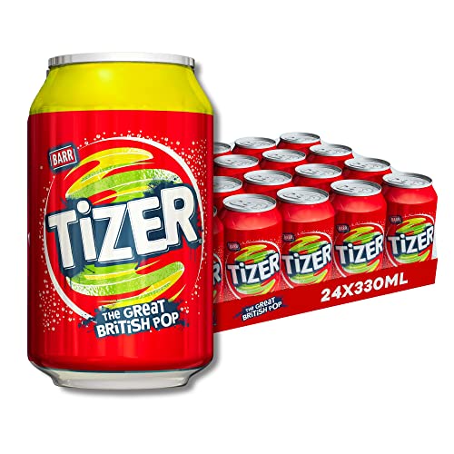 Barr Tizer - Fizzy Drinks 24 Pack x 330ml Cans - Tangy... - Épicerie en promo à 8.95€