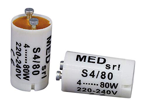 Starter pour tube fluorescent 4 – 80 W en promo à 1,99€ (-60%) sur Amazon FR