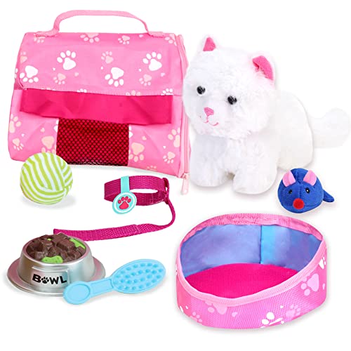 Sophia’s Baby Doll Cat Kitten with Carrier Including 8... - Jouets & Jeux Amazon Royaume-Uni à 14.99€