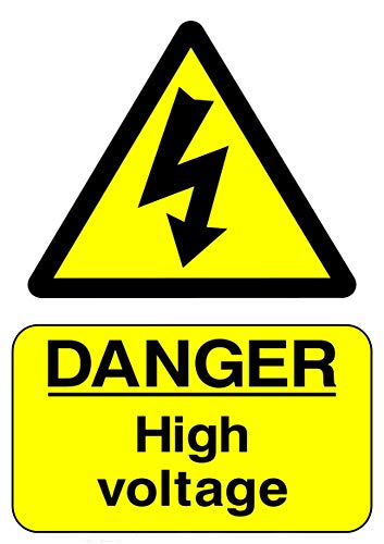 Health Safety Hazard WC Mandatory Warning Sticker Warning... - Maison & Cuisine Amazon Royaume-Uni à 1.98€