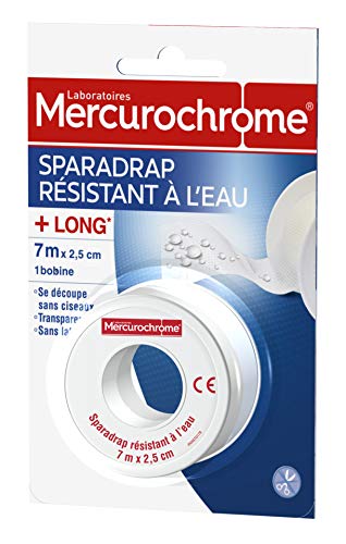 Mercurochrome Plaster Waterproof 7m - Santé & Bien-être Amazon Royaume-Uni à 4.05€