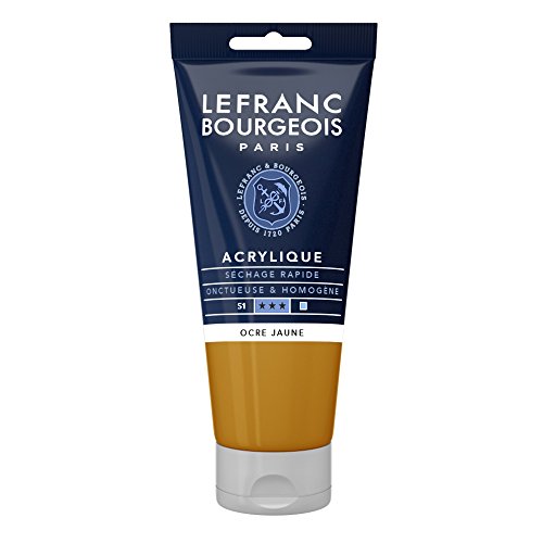 Lefranc Bourgeois Acrylique Fine Tube 80ml Ocre Jaune - Loisirs Créatifs Amazon France à 3.49€