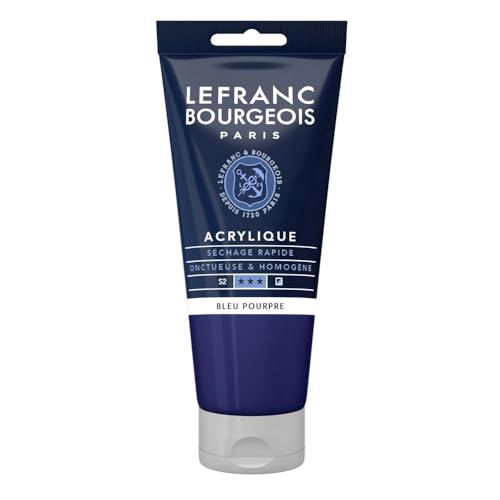 Lefranc Bourgeois Acrylique Fine Tube 80ml Bleu Pourpre - Loisirs Créatifs Amazon France à 3.79€