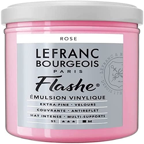 Lefranc Bourgeois Flashe Acrylique Pot 125ml Rose - Maison & Cuisine en promo à 9.20€