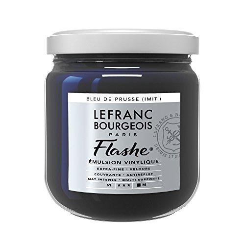 Lefranc Bourgeois Flashe Acrylique Pot 400ml Bleu De Prusse... - Amazon France à 9.20€