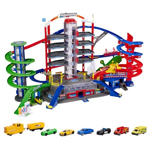 Majorette - Garaje Super City 7 Plantas, Incluye 6 Coches y... - Jouets & Jeux Amazon Espagne à 82.38€