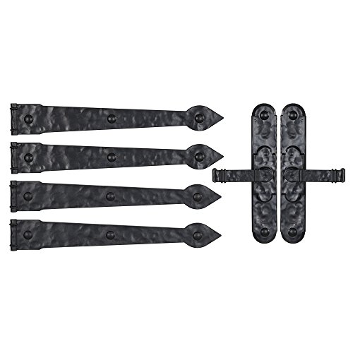 Household Essentials Black Hinge IT Premium Carriage House... - Maison & Cuisine Amazon Royaume-Uni à 13.72€
