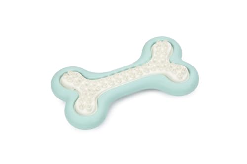 Beeztees Os Dentaire en Caoutchouc pour Chiot Vert 10 cm - Animalerie en promo à 12.09€