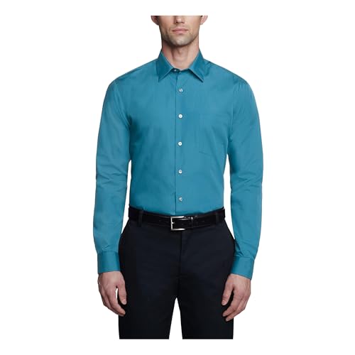 Van Heusen - Camicia da Uomo Aderente in Popeline, Tinta... - Mode & Vêtements Amazon Italie à 12.30€