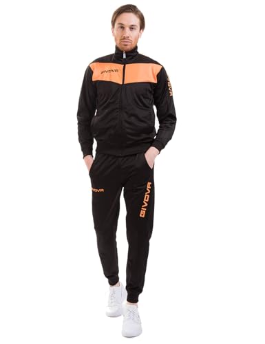 Givova, chandal visa fluo, negro/noranja fluo, 4XS - DIY & Tools Amazon Spain à 16.99€