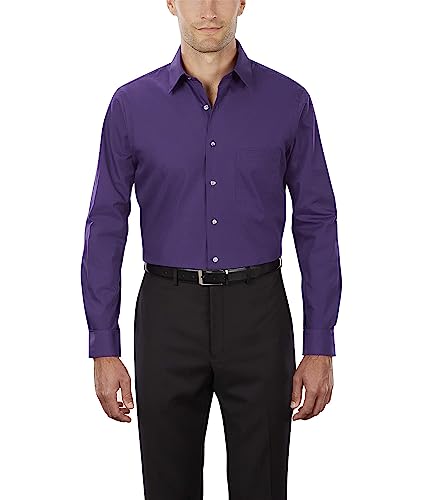 Van Heusen Camicia Uomo Regular Fit Popeline Solid, Velluto... - Amazon Italie à 9.94€