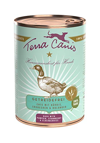 Terra Canis sans Céréales - Canard - 6 x 400 g - Animalerie en promo à 4.60€