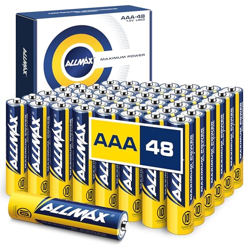 Allmax AAA (LR03) Maximum Power Alkaline Triple A Batteries... - Sports & Fitness Amazon Royaume-Uni à 9.99€