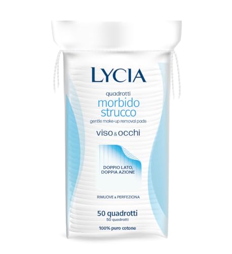 Lycia, Quadrotti Struccanti Viso e Occhi, Tessuto Morbido... - Bricolage & Outils Amazon Italie à 1.31€