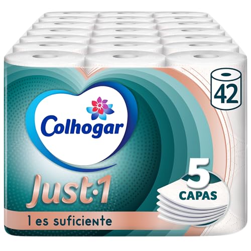 Colhogar Just 1 x 42 Toilettenpapier, extra saugfähig... - Auto & Motorcycle Amazon Germany à 70.46€