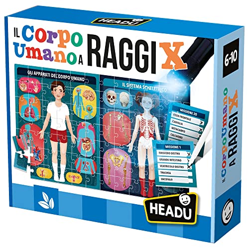 Headu-The Human X-ray Body, IT21543 - Jouets & Jeux Amazon Royaume-Uni à 13.28€