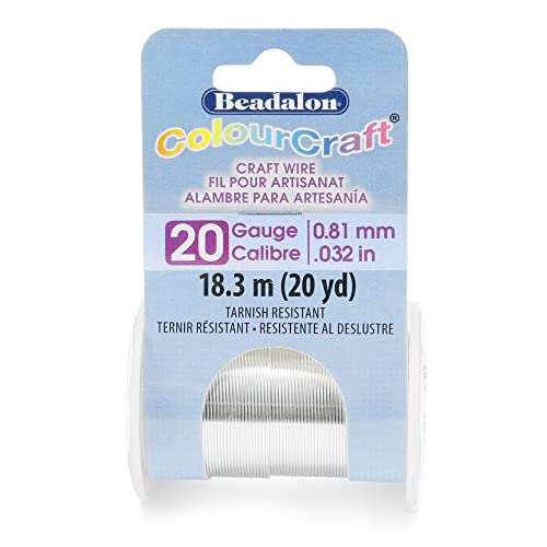 Beadalon ColourCraft Wire TR 20ga Silver 15yd - Loisirs Créatifs Amazon Espagne à 38.13€