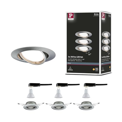 Paulmann 93420 Spot encastré LED Base rond incl. 3x5W... en promo à 21,74€ (-42%) sur Amazon FR