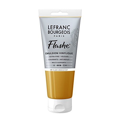 Lefranc Bourgeois Flashe Acrylique Tube 80ml Or Clair... en promo à 4,70€ (-76%) sur Amazon FR
