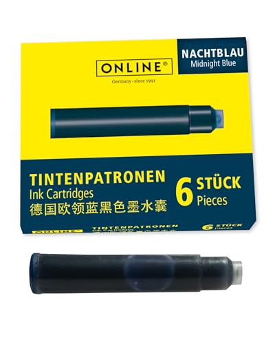 ONLINE 6x Recharges d'encre pour stylos-plumes I compatible... - Sports & Fitness Amazon France à 0.99€