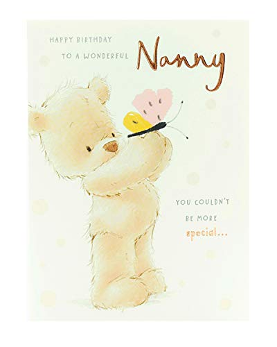 Bonita tarjeta de cumpleaños con diseño de oso de peluche –... - Jouets & Jeux Amazon Espagne à 4.71€