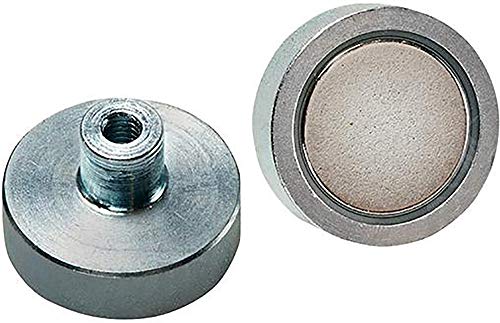 Format Flachgreifer-Magnet NdFeBmit Gewinde 10x4,5/ 11,5mm - Sports & Fitness Amazon Allemagne à 2.07€