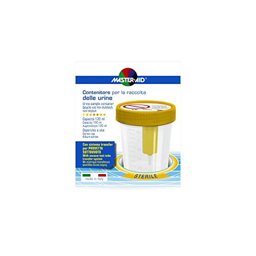 Master Aid Contenitore Urine Sottovuoto, Bianco/Blu - Bon plan à 0.81€