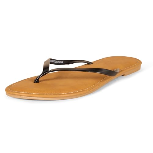 Amazon Essentials Chancleta Mujer, Negro, 39.5 EU - Bon plan à 6.23€