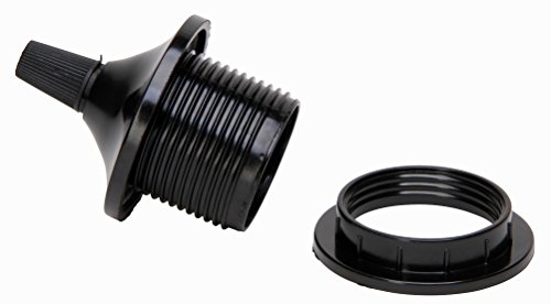 Kopp 214405042 Insulation Socket E27 with Cap Black - Nouvelle promo Amazon à 2.14€