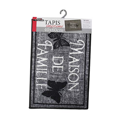 Douceur d'Intérieur, Tapis Rectangle (40 x 60 cm) Familia... - Auto & Moto Amazon France à 2.50€