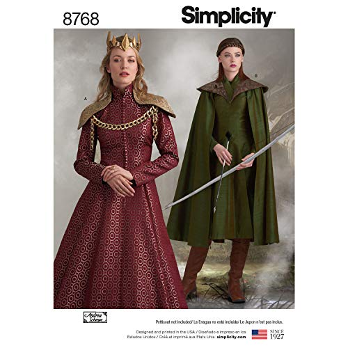 Simplicity SimplicityPattern 8768 Misses' Fantasy Costumes... - Amazon Royaume-Uni à 5.00€