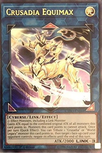 Yu-Gi-Oh! - Crusadia Equimax - CYHO-EN044 - Ultra Rare... - Sports & Fitness Amazon Royaume-Uni à 7.97€