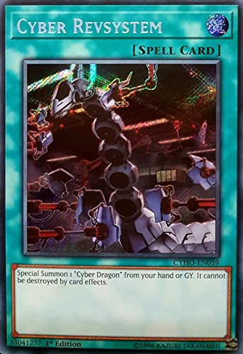 Yu-Gi-Oh! - Cyber Revsystem - CYHO-EN059 - Secret Rare... - Sports & Fitness Amazon Royaume-Uni à 9.97€