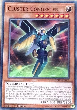 Yu-Gi-Oh! - Cluster Congester - CYHO-EN002 - Common - 1st... - Sports & Fitness en promo à 2.97€