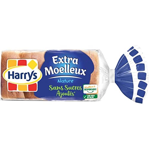 Harry's Extra Moelleux Nature - Le paquet de 280g en promo à 1,15€ (-89%) sur Amazon FR
