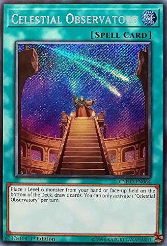 Yu-Gi-Oh! - Celestial Observatory - CYHO-EN064 - Secret... - Sports & Fitness Amazon Royaume-Uni à 6.97€