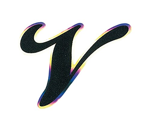 4R Quattroerre.it Lettre Adhésive V, Effet Noir... en promo à 5,58€ (-60%) sur Amazon FR