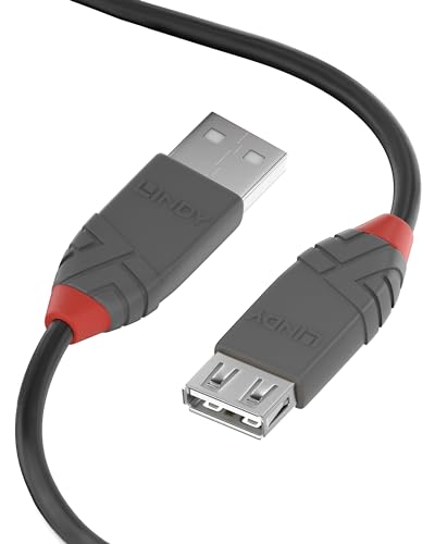 LINDY USB 2.0 Verlängerung Typ A/anthra Line m/F 0.2m - High-Tech & Électronique Amazon Allemagne à 2.29€