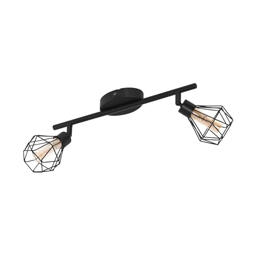 EGLO Deckenlampe Zapata 1, 2 flammige Vintage Deckenleuchte... - Maison & Cuisine Amazon Allemagne à 16.00€