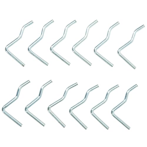 12 ganchos metálicos para panel de banco - Home & Kitchen Amazon Spain à 1.99€
