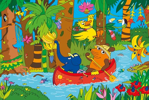 Schmidt Spiele 56313 Puzzle pour Enfant Motif La Souris... - Jouets & Jeux Amazon France à 12.16€