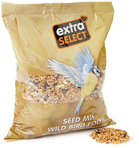 Extra Select Wild Bird Seed Mix with Black Sunflower Seeds... - Jardin & Extérieur Amazon Royaume-Uni à 2.07€