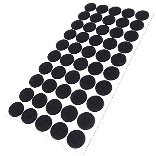 Adsamm® / 50 x deslizantes de Fieltro autoadhesivos/Negro/ø... - Auto & Motorcycle Amazon Spain à 3.90€