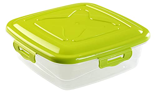 HEGA London - Fiambrera Cuadrada (4 Clips, 1 L, Talla única) - Maison & Cuisine Amazon Espagne à 0.76€